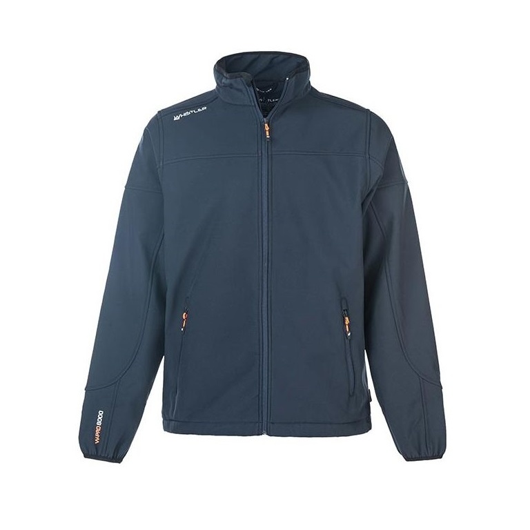 Whistler Softshelljacke Dublin W-PRO 8.000 (wind- und wasserabweisend) navyblau Herren